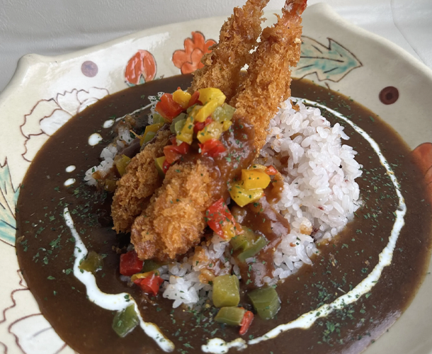 大海老ダブルカレーセット